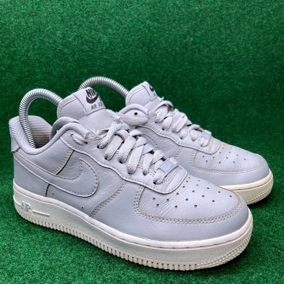 Nike Other - Nike Air Force 1 Low Custom Nike By You Light Blue Gray AQ3773-992 Kids 3.5Y